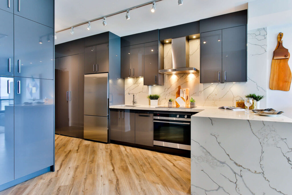 custom quartz & granite countertop installation