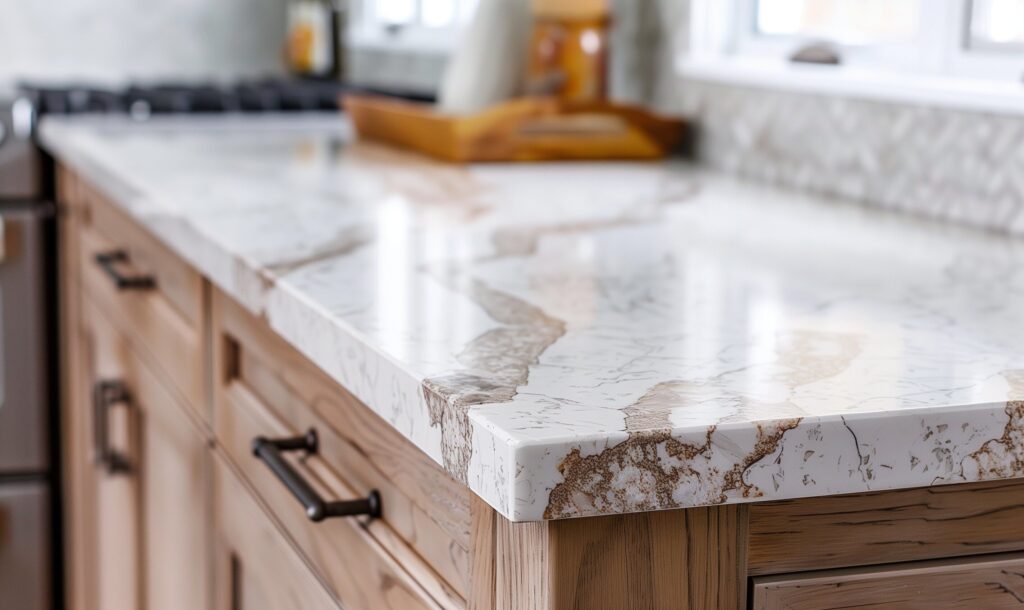 eased edge countertop